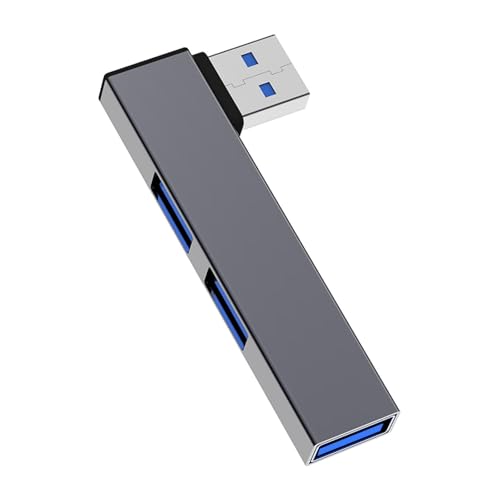 90 Grad schnelle Geschwindigkeit USB C Dockingstation 4 Port Hubs USB 3.0 Datenübertragung für PC Laptop von LEIDJGUN