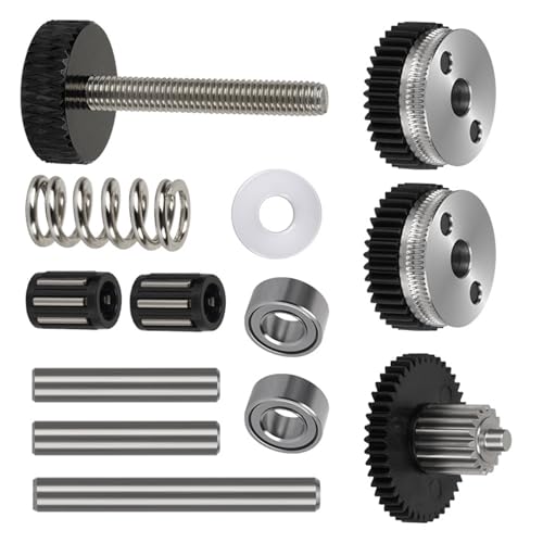 LEIDJGUN Ausgehärtete Zahnradmontage Für HGX Extruder Verbesserte Filamente Traktion Und Extrusionskraft In 3D Druckeranwendungen von LEIDJGUN