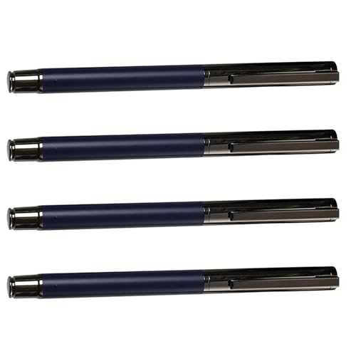LEIDJGUN Gelschreiber, Unterschriften, glattes Schreiben, Schreibwaren-Stift, neutraler Stift, Metallstift, Schulbedarf, 0,5 mm, 4 Stück LEIDJGUN Gelschreiber, Unterschriften, glattes Schreiben, Schreibwaren-Stift, neutraler Stift, Metallstift, Schulbedarf, 0,5 mm, 4 Stück von LEIDJGUN