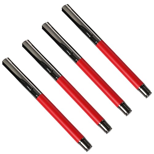 LEIDJGUN Gelschreiber, Unterschriften, glattes Schreiben, Schreibwaren-Stift, neutraler Stift, Metallstift, Schulbedarf, 0,5 mm, 4 Stück LEIDJGUN Gelschreiber, Unterschriften, glattes Schreiben, Schreibwaren-Stift, neutraler Stift, Metallstift, Schulbedarf, 0,5 mm, 4 Stück von LEIDJGUN