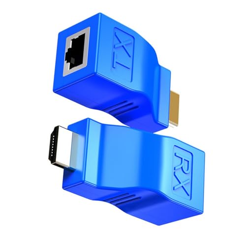 LEIDJGUN HDTV RJ45 Networking Repeaters Adapter HDTV Extender Für Große Entfernungen 1080p Getriebe Mit CAT5/6 Kabel von LEIDJGUN