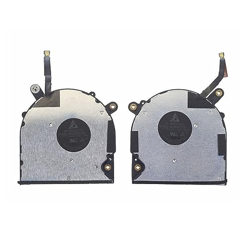 LEIDJGUN Laptop Kühlventilator Für 13 7390 Notebook Kühler 5V 4-polige 4-Draht Laptop Kühler von LEIDJGUN