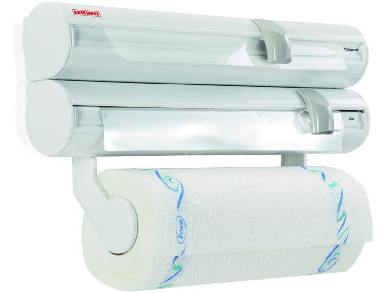 LEIFHEIT Küchenrollenhalter Rolly Mobil ComfortLine 3 Rollen weiß von LEIFHEIT