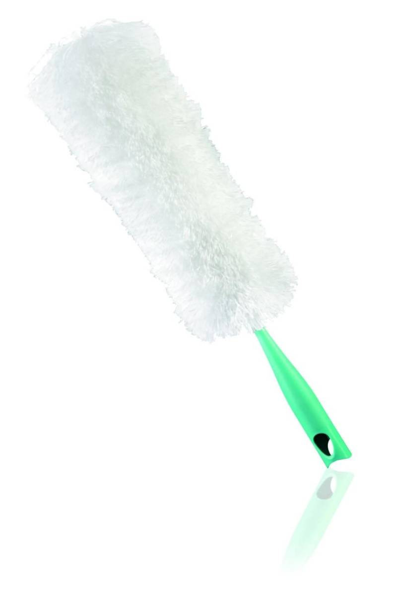 LEIFHEIT Staubwischer Mikrofaser weiß/türkis von LEIFHEIT