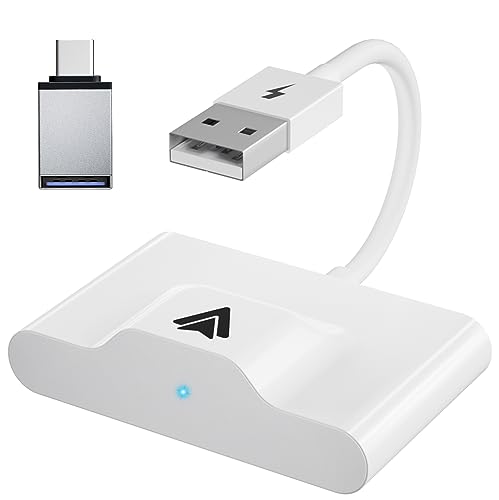 Wireless Android Auto Adapter, Plug and Play, automatische Verbindung, 5GHZ Android Auto Wireless Adapter von LEIFTSNE