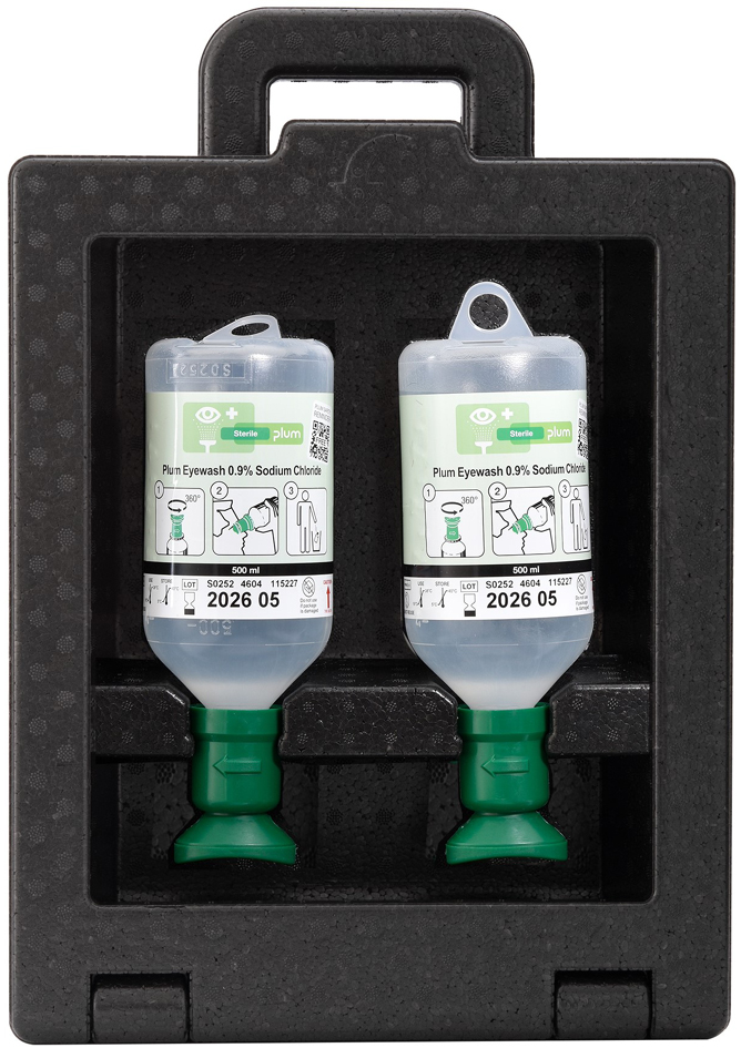 LEINA Augenspül-Station IBOX, inkl. 2 x 500 ml Augenspülung LEINA Augenspül-Station IBOX, inkl. 2 x 500 ml Augenspülung von LEINA-WERKE