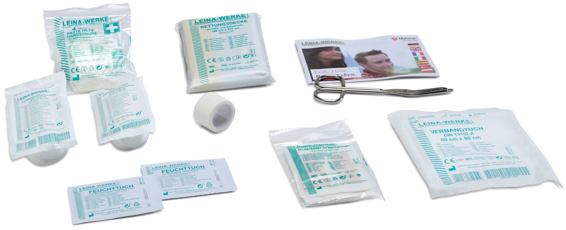 LEINA Erste-Hilfe-Nachfüllpack DIN 13167 in Folientasche LEINA Erste-Hilfe-Nachfüllpack DIN 13167 in Folientasche von LEINA-WERKE