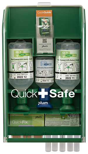 LEINA Erste-Hilfe-Station QUICKSAFE BASIC, grün LEINA Erste-Hilfe-Station QUICKSAFE BASIC, grün von LEINA-WERKE