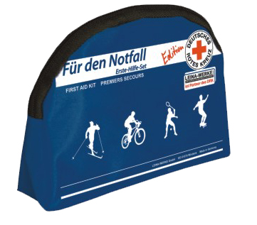 LEINA Freizeit-Tasche, Edition DRK, 22-teilig, blau LEINA Freizeit-Tasche, Edition DRK, 22-teilig, blau von LEINA-WERKE