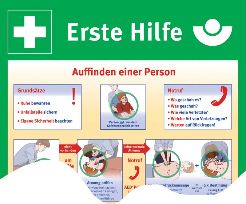 LEINA Hinweisschild Erste Hilfe Info von LEINA-WERKE