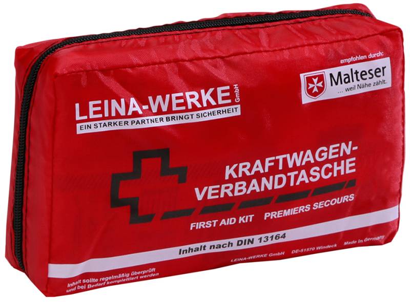 LEINA KFZ-Verbandkasten Star Silver Edition Inhalt DIN 13164 von LEINA-WERKE