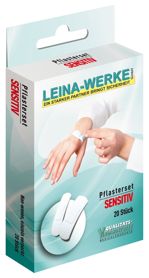 LEINA Pflaster-Set , Sensitiv, , 20-teilig, weiß LEINA Pflaster-Set , Sensitiv, , 20-teilig, weiß von LEINA-WERKE