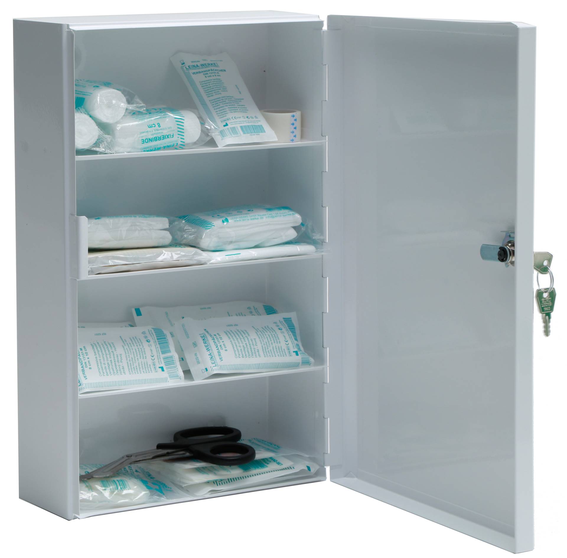 LEINA Verbandschrank C, Inhalt DIN 13169, weiß LEINA Verbandschrank C, Inhalt DIN 13169, weiß von LEINA-WERKE
