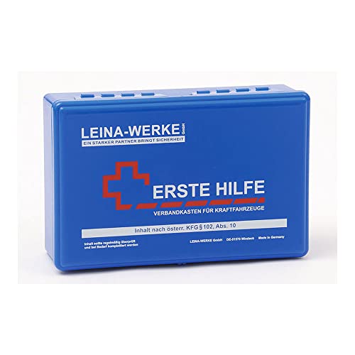 LEINA-WERKE 30017 Verbandkäste KFG für Auto, Sport und Freizeit farblich sortiert - 2-farbig, 10 Stk. LEINA-WERKE 30017 Verbandkäste KFG für Auto, Sport und Freizeit farblich sortiert - 2-farbig, 10 Stk. von LEINA-WERKE