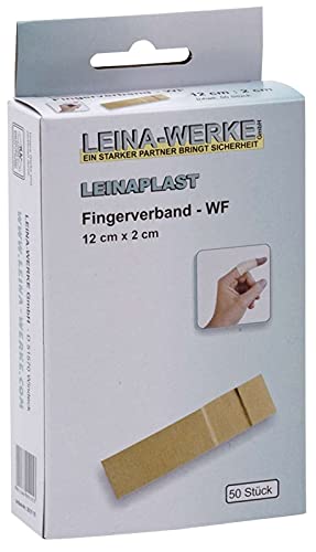 LEINA-WERKE 72050 Fingerverband - 12 cm x 2 cm wasserfest von LEINA-WERKE