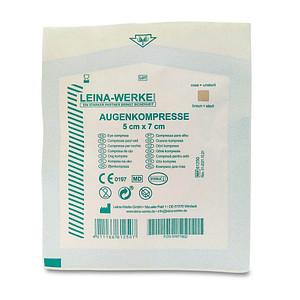 LEINA-WERKE Augenkompresse REF 61250 weiß 5,6 x 7,2 cm, 1 St. LEINA-WERKE Augenkompresse REF 61250 weiß 5,6 x 7,2 cm, 1 St. von LEINA-WERKE