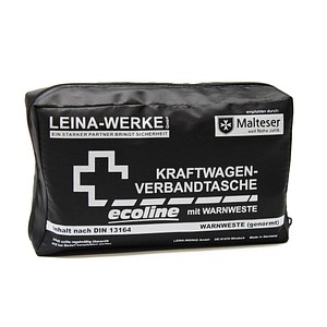 LEINA-WERKE Erste-Hilfe-Tasche ecoline DIN 13164 schwarz von LEINA-WERKE