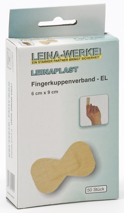 LEINAPLAST Fingerkuppenverband 40 x 70 mm, elastisch von LEINA-WERKE