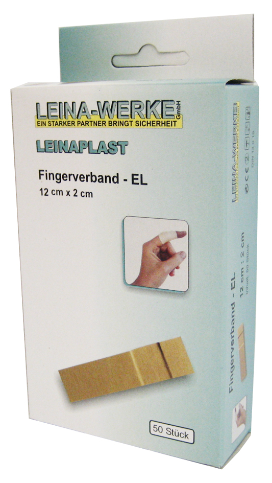 LEINAPLAST Fingerverband 120 x 20 mm, elastisch von LEINA-WERKE