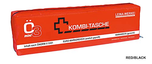 LEINAWERKE 32052 Mini-Kombitasche XS ÖNORM Ö3 XS rot - schwarz, mit Klett, 5 Stk. LEINAWERKE 32052 Mini-Kombitasche XS ÖNORM Ö3 XS rot - schwarz, mit Klett, 5 Stk. von LEINA-WERKE