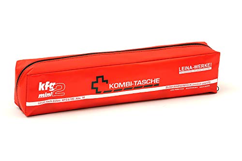 LEINAWERKE 33039 Mini-Kombitasche ÖNORM Ö2 Mini farblich sortiert - 1-farbig, mit Klett, 5 Stk. von LEINA-WERKE