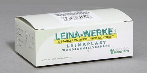 LEINAWERKE 70051 LEINAPLAST-adhesive bandages 1 m x 6 cm EL 1 pc. von LEINA-WERKE