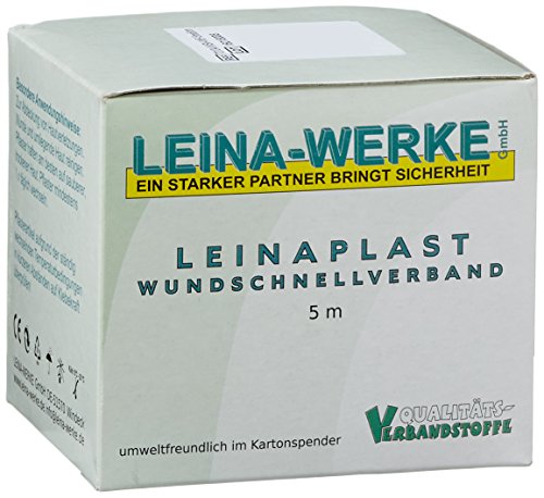 LEINAWERKE REF 70104 LEINAPLAST adhesive bandages 5 m x 6 cm WF 1 pc. von LEINA-WERKE