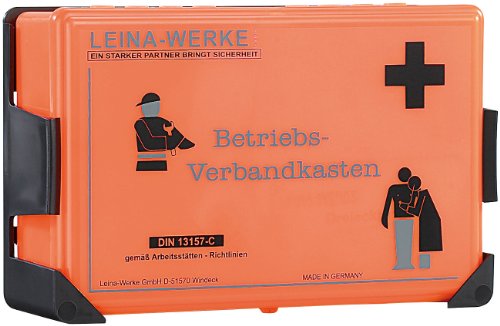 Leina-Werke 20003 Erste Hilfe, Verbandskasten und Zubehör Verbandkasten mit Inhalt orange Leina-Werke 20003 Erste Hilfe, Verbandskasten und Zubehör Verbandkasten mit Inhalt orange von LEINA-WERKE