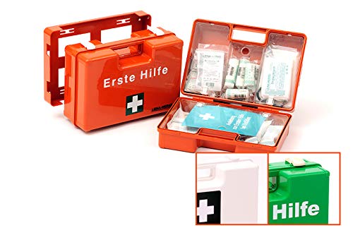 Leina Werke 38013 Erste-Hilfe Verbandkasten Kunststoff mit Aufdruck, Type 2 bis 20 Mitarbeiter Leina Werke 38013 Erste-Hilfe Verbandkasten Kunststoff mit Aufdruck, Type 2 bis 20 Mitarbeiter von LEINA-WERKE