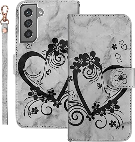 LEINOTWANCH Handyhülle für Samsung Galaxy S21 FE 5G Hülle Liebe+ Kirschblüten Leder Magnetic Closure Etui Klapphülle Wallet Handytasche Anti-Diebstahl Flip Cover Handyhülle,Schwarz LEINOTWANCH Handyhülle für Samsung Galaxy S21 FE 5G Hülle Liebe+ Kirschblüten Leder Magnetic Closure Etui Klapphülle Wallet Handytasche Anti-Diebstahl Flip Cover Handyhülle,Schwarz von LEINOTWANCH