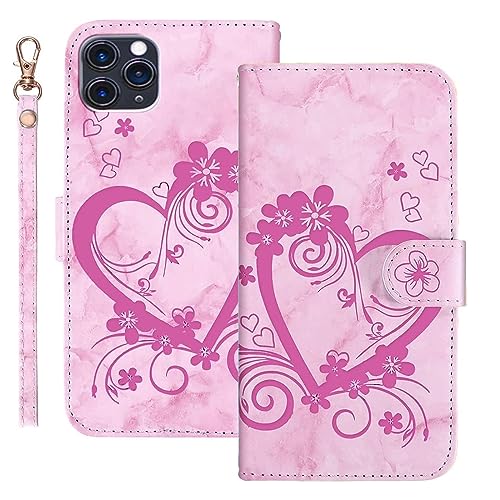 LEINOTWANCH Handyhülle für iPhone 11 Pro Hülle Liebe/Kirschblüten Leder Magnetic Closure Etui Klapphülle Wallet Handytasche Anti-Diebstahl Flip Cover Handyhülle,Rosa LEINOTWANCH Handyhülle für iPhone 11 Pro Hülle Liebe/Kirschblüten Leder Magnetic Closure Etui Klapphülle Wallet Handytasche Anti-Diebstahl Flip Cover Handyhülle,Rosa von LEINOTWANCH