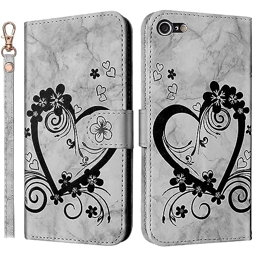 LEINOTWANCH Handyhülle für iPhone 6/iPhone 6s Hülle Liebe/Kirschblüten Leder Magnetic Closure Etui Klapphülle Wallet Handytasche Anti-Diebstahl Flip Cover Handyhülle,Schwarz LEINOTWANCH Handyhülle für iPhone 6/iPhone 6s Hülle Liebe/Kirschblüten Leder Magnetic Closure Etui Klapphülle Wallet Handytasche Anti-Diebstahl Flip Cover Handyhülle,Schwarz von LEINOTWANCH