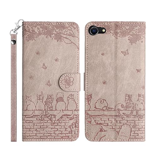 LEINOTWANCH Hülle für iPhone 7 Plus/iPhone 8 Plus Klappbar mit Kartenfächerer Klapphülle PU Leder Wallet Flip Cover Case,Schutzhülle,Tasche Niedliche Katze Magnetisch Handyhülle,Lila LEINOTWANCH Hülle für iPhone 7 Plus/iPhone 8 Plus Klappbar mit Kartenfächerer Klapphülle PU Leder Wallet Flip Cover Case,Schutzhülle,Tasche Niedliche Katze Magnetisch Handyhülle,Lila von LEINOTWANCH