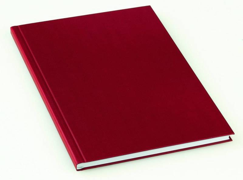 LEITZ Buchbindemappen bordeaux für 71-105 Blatt DIN A4 von LEITZ