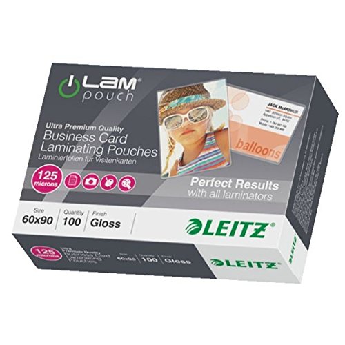 Folientasche 60x90mm 125mic LEITZ 7369-00-02 100ST von LEITZ
