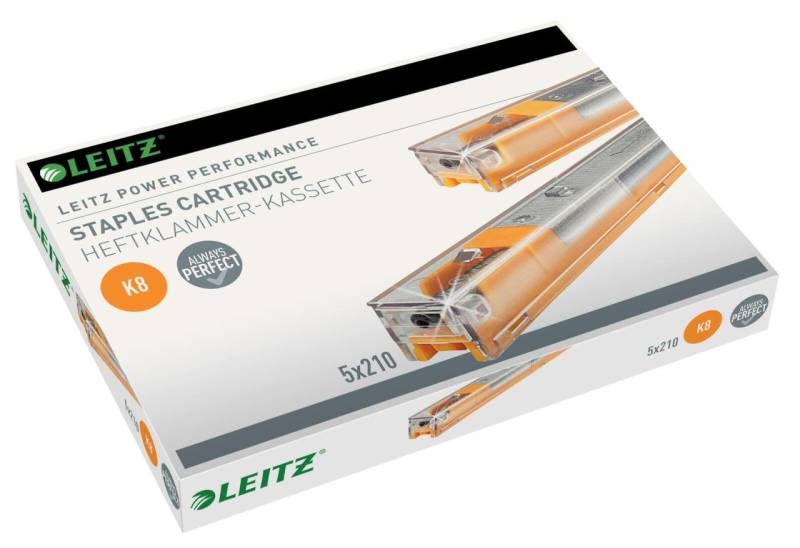 LEITZ Heftklammern-Kassette Heftklammer-Kassette K8 für Blockheftgerät 26/8 von LEITZ
