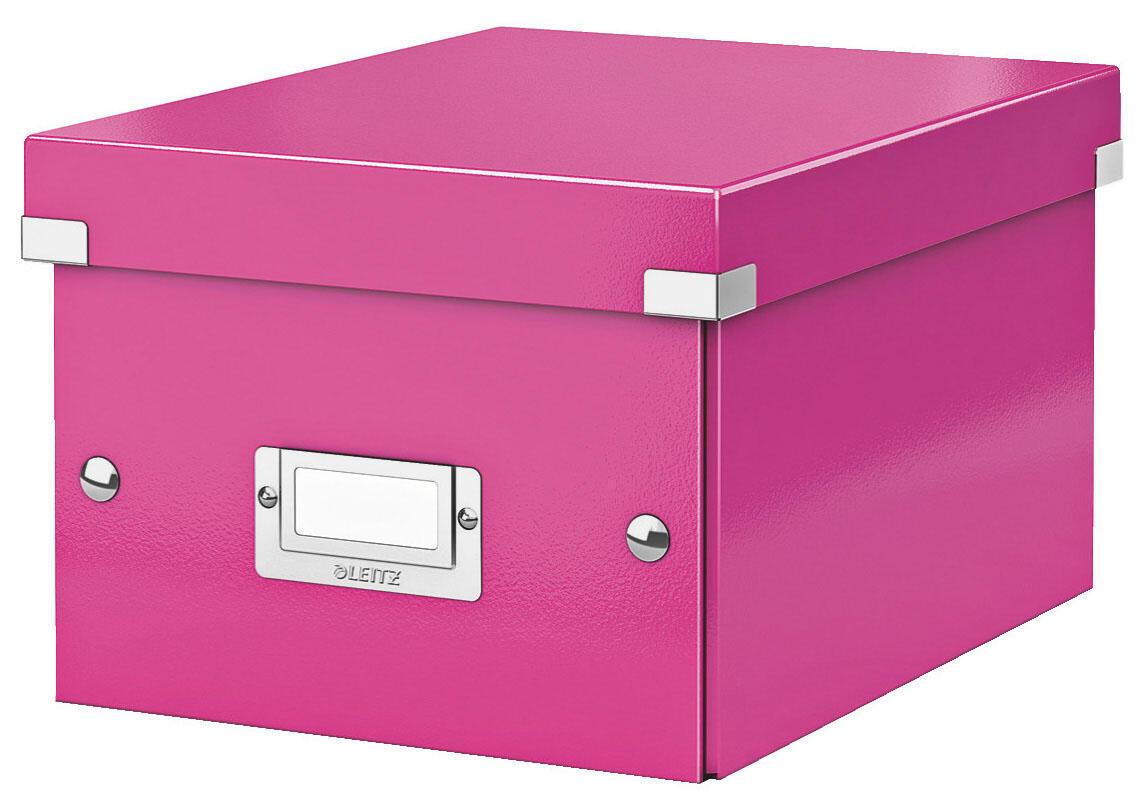 LEITZ Aufbewahrungsboxen LEITZ Ablagebox A5 pinkmetalli 7,4 l - 21,6 x 28,2 x... von LEITZ