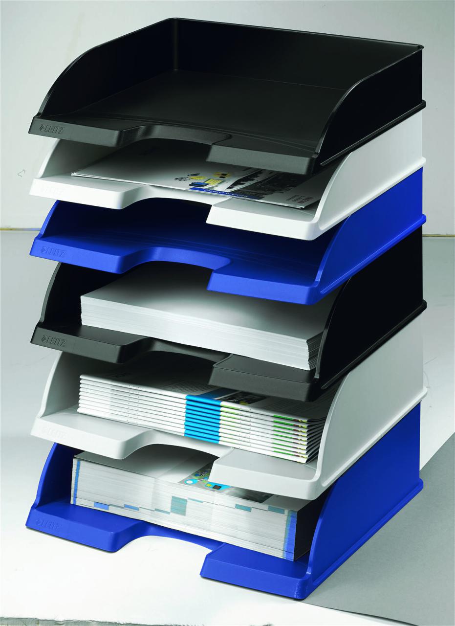 LEITZ Briefablage Jumbo quer Plus DIN A4 quer blau LEITZ Briefablage Jumbo quer Plus DIN A4 quer blau von LEITZ