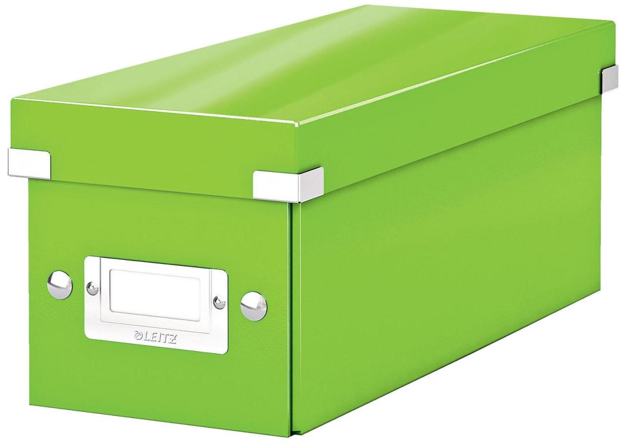 LEITZ CD-/DVD-Boxen Click&Store CD-Ablagebox grün Grün von LEITZ