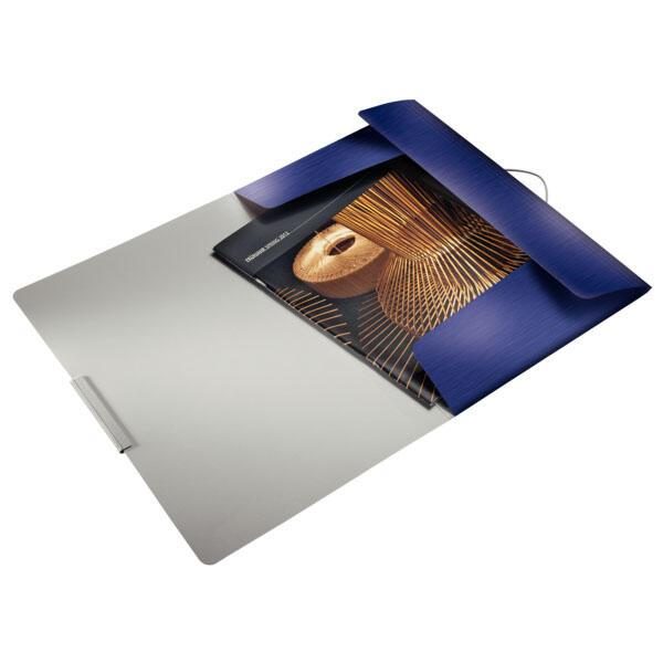 LEITZ Eckspanner Eckspannermappe blau DIN A4 titan blau LEITZ Eckspanner Eckspannermappe blau DIN A4 titan blau von LEITZ