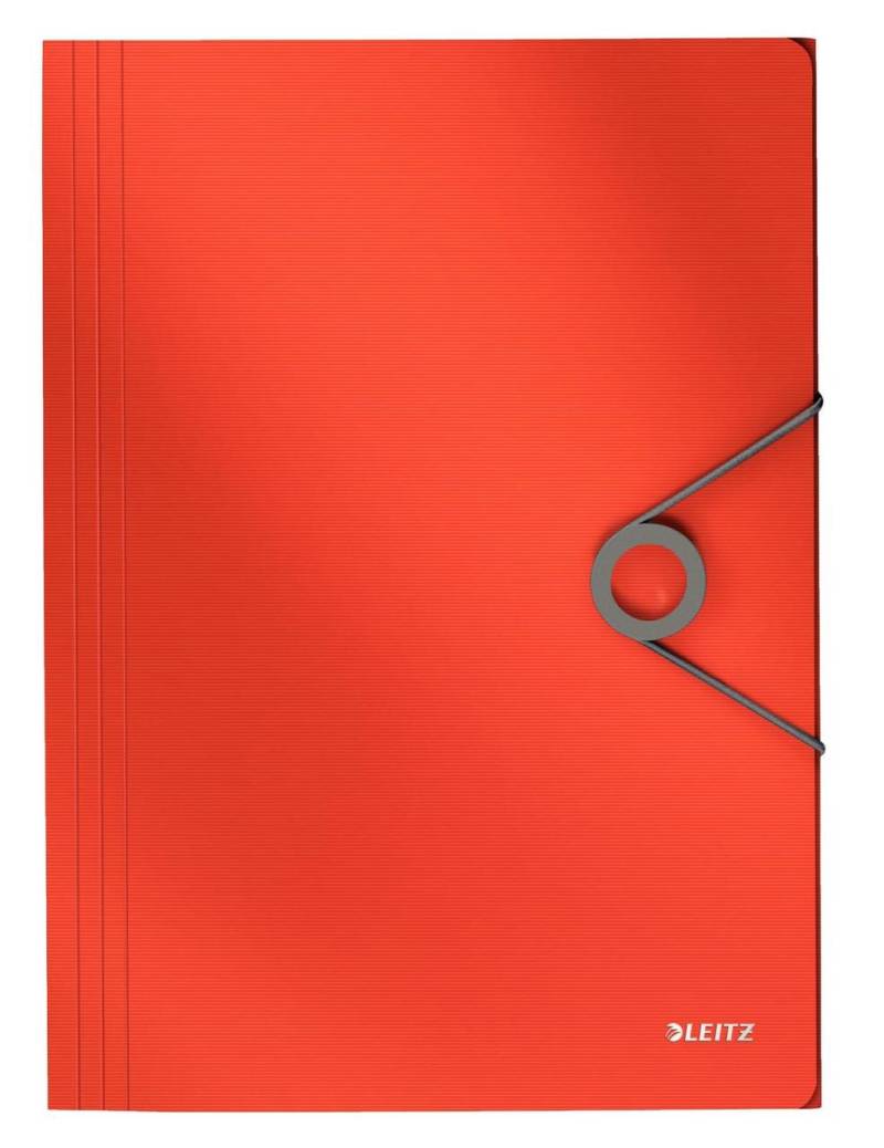 LEITZ Eckspanner Solid DIN A4 hellrot von LEITZ