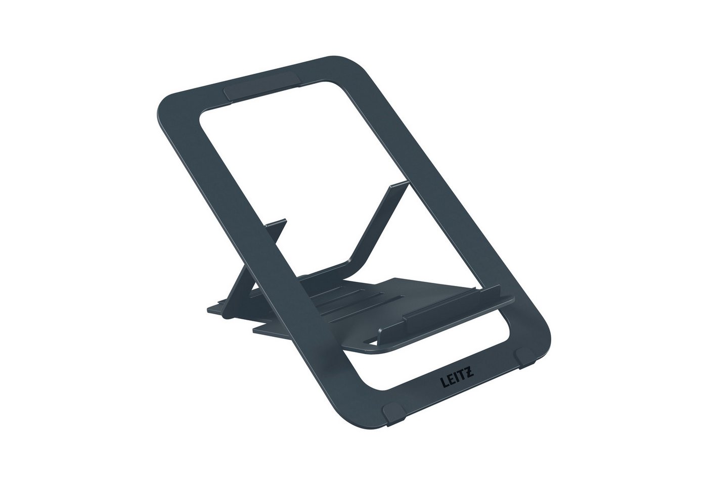 LEITZ Laptopständer Ergo 63460089 ultraflach ddunkelgrau/aluminium. Monitor-Halterung LEITZ Laptopständer Ergo 63460089 ultraflach ddunkelgrau/aluminium. Monitor-Halterung von LEITZ