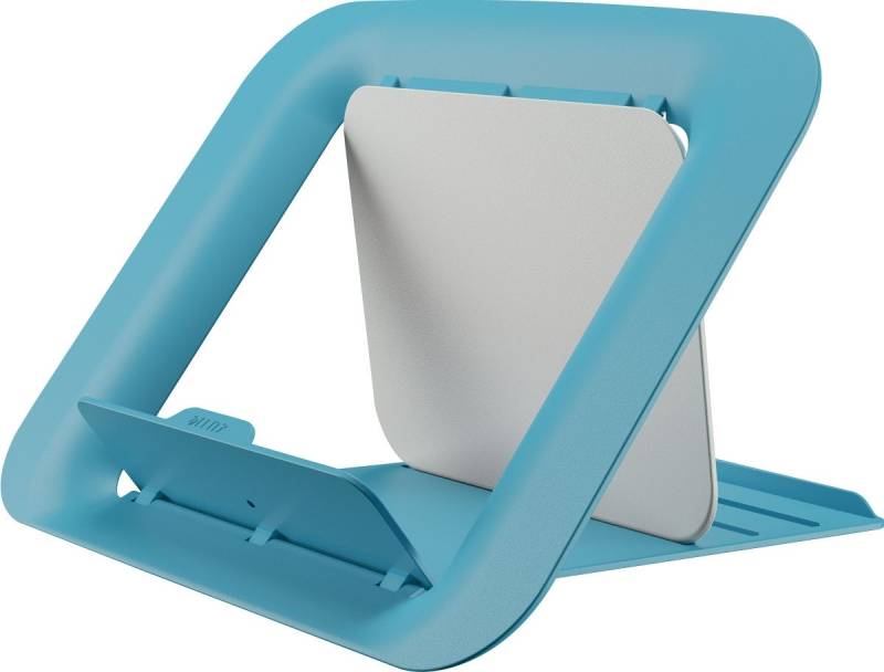 LEITZ Laptopständer Ergo Cosy 13- bis 17 Zoll höhenverstellbar blau Monitor-Halterung von LEITZ