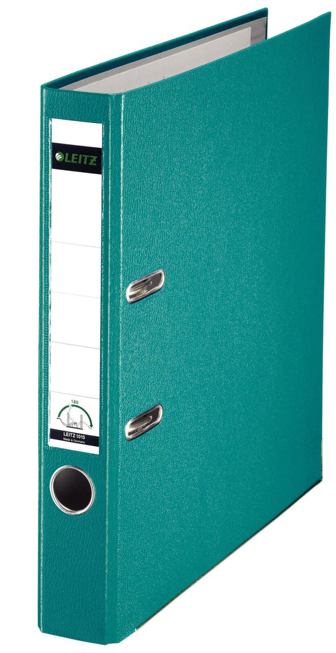 LEITZ Ordner Rückenbreite 5.2 cm DIN A4 Kunststoff türkis LEITZ Ordner Rückenbreite 5.2 cm DIN A4 Kunststoff türkis von LEITZ