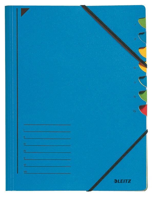 LEITZ 3907 Ordnungsmappe DIN A4 7 -Fach blau LEITZ 3907 Ordnungsmappe DIN A4 7 -Fach blau von LEITZ