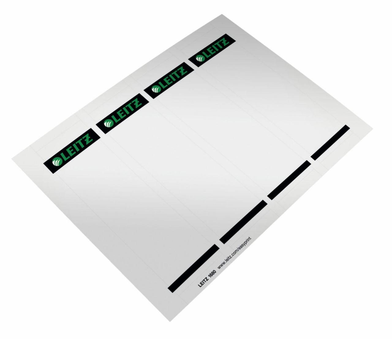 LEITZ Einsteck-Rückenschilder 56,0 x 190,0 mm LEITZ Einsteck-Rückenschilder 56,0 x 190,0 mm von LEITZ