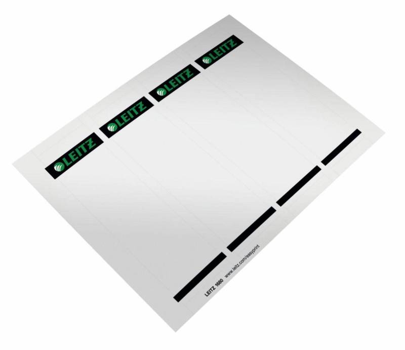 LEITZ Einsteck-Rückenschilder 56,0 x 190,0 mm von LEITZ