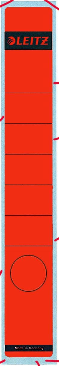 LEITZ Rückenschilder R.Schild 52mm Lang rot 10 St 5.2 cm Rot von LEITZ