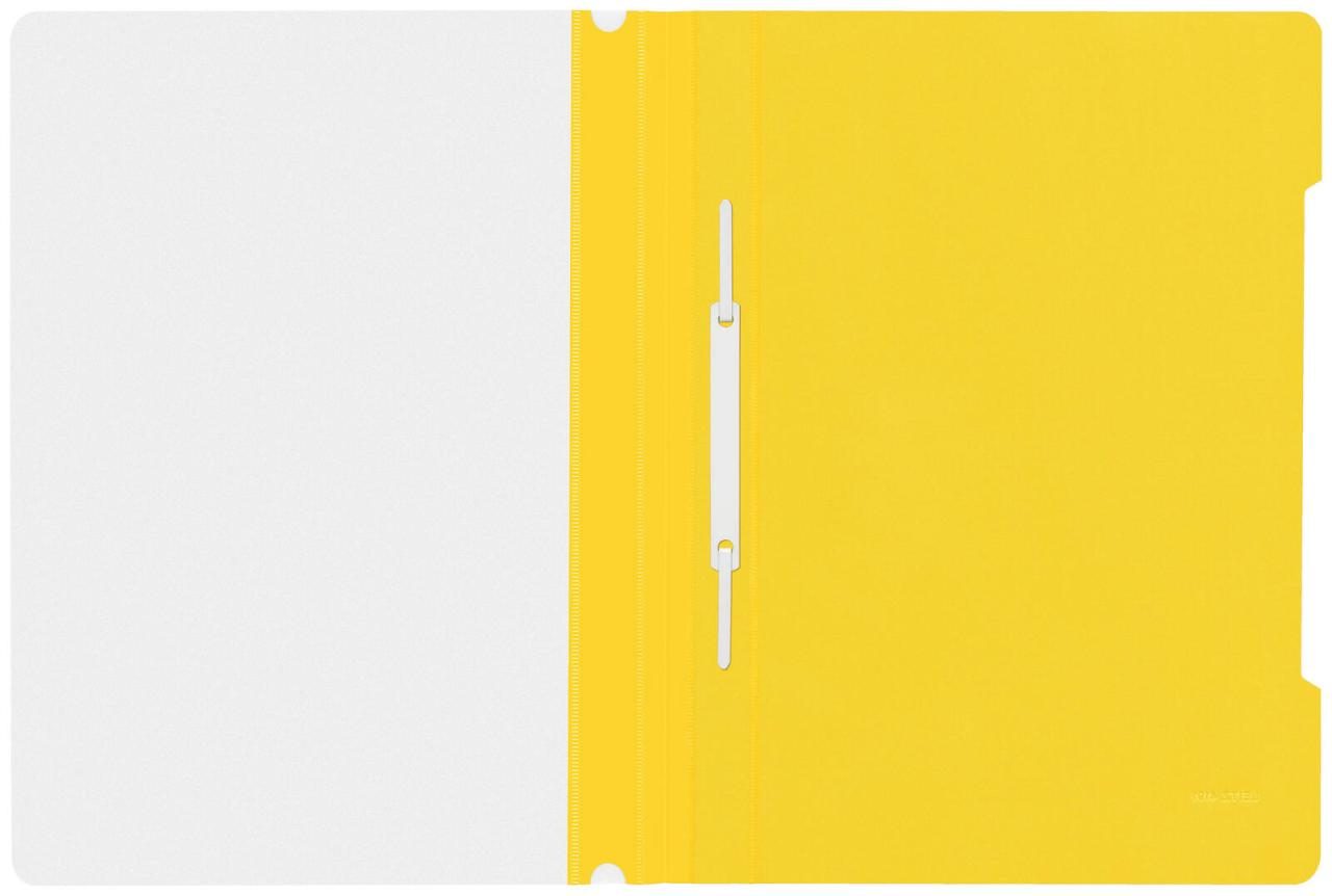 LEITZ Schnellhefter LEITZ Sichthefter gelb 1p-25st DIN A4 PVC-Hartfolie gelb von LEITZ