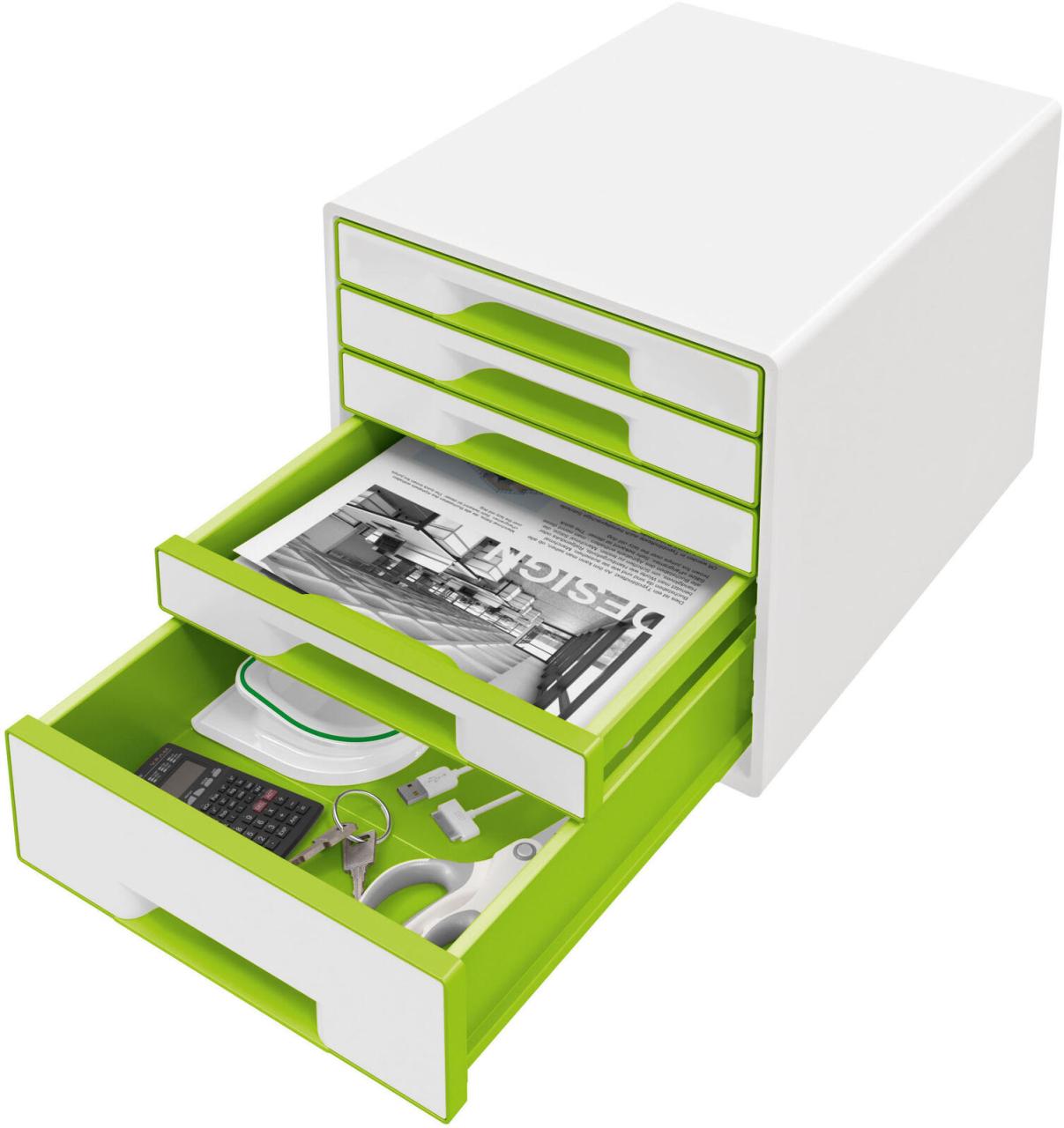 LEITZ Schubladenbox 5214-20-54 DIN A4 28,7 x 36,3 x 27,0 cm von LEITZ